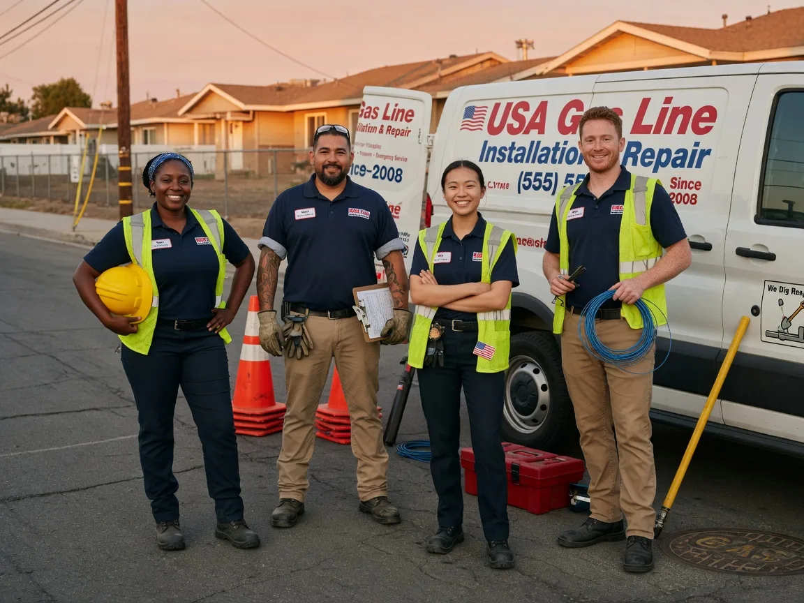 Gas Line Installation company in Deer Creek, OK